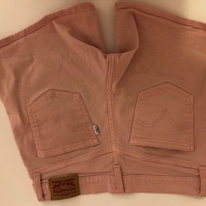 Pink Levi's Shorts